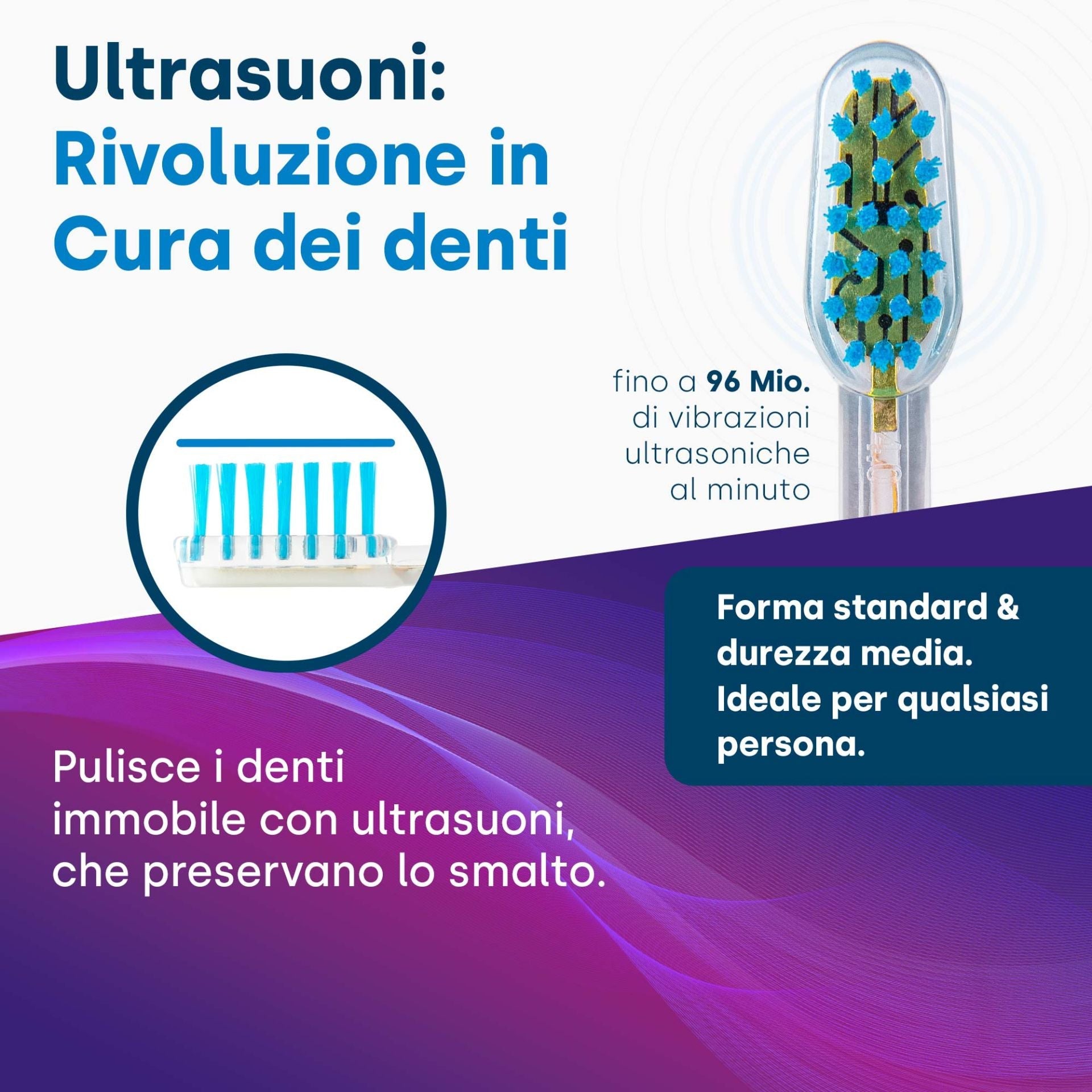 Têtes de brosse fines