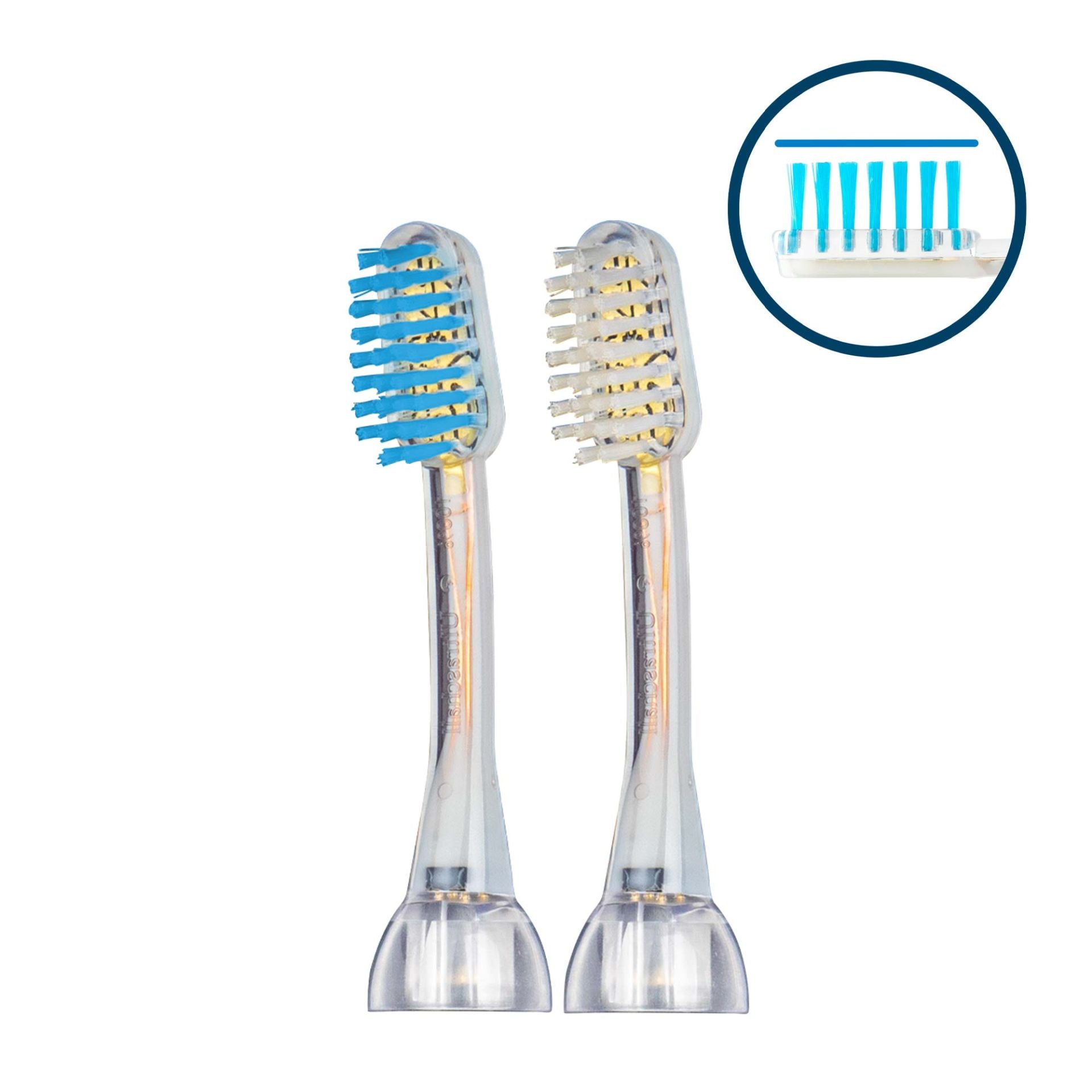 Têtes de brosse fines