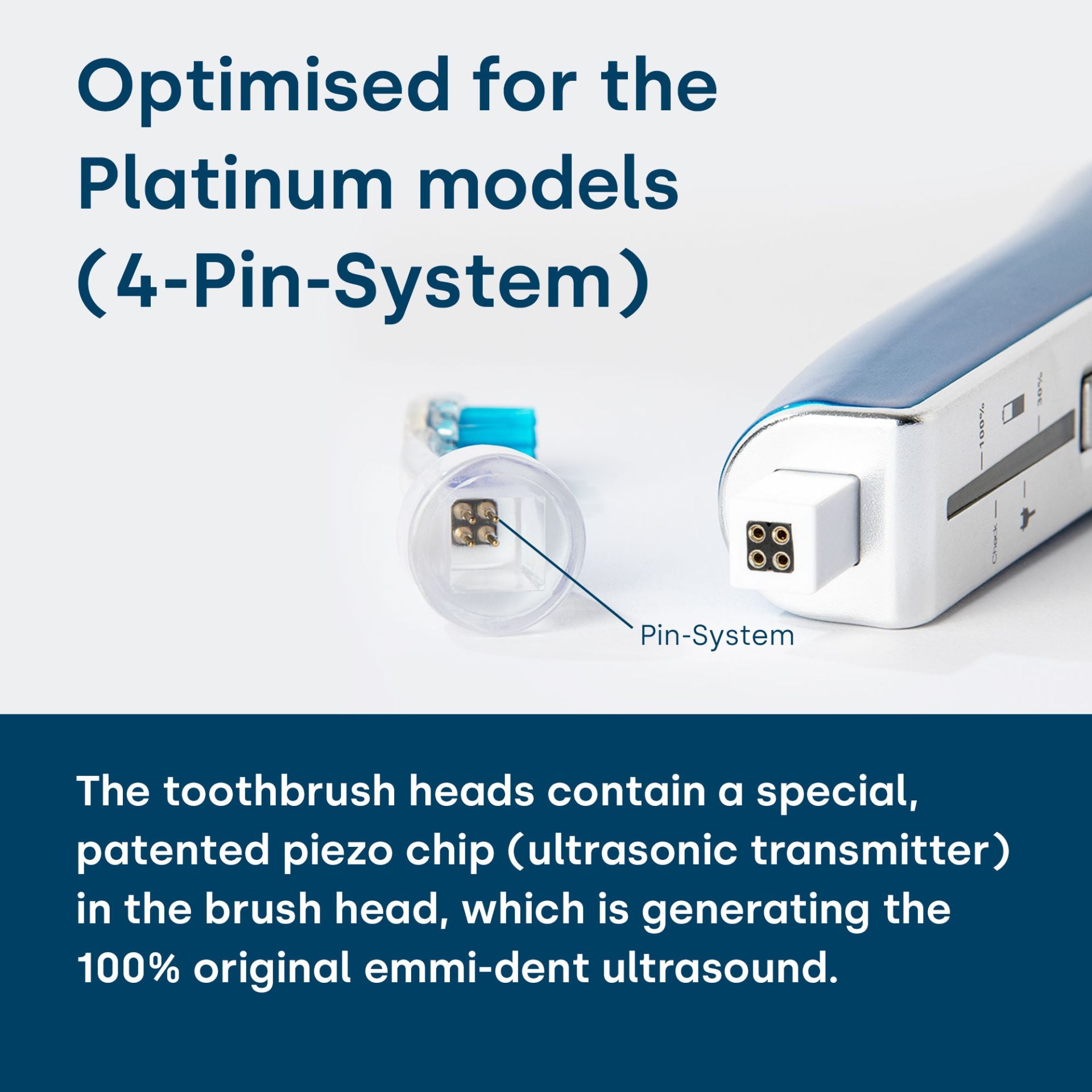 Têtes de brosse en platine M2 Vague *CAM*