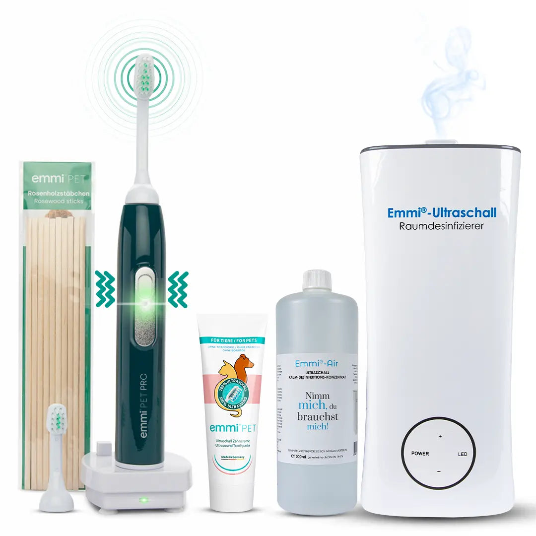 emmi PET PRO x Luftreiniger Set  Zahnpflege & frische Luft
