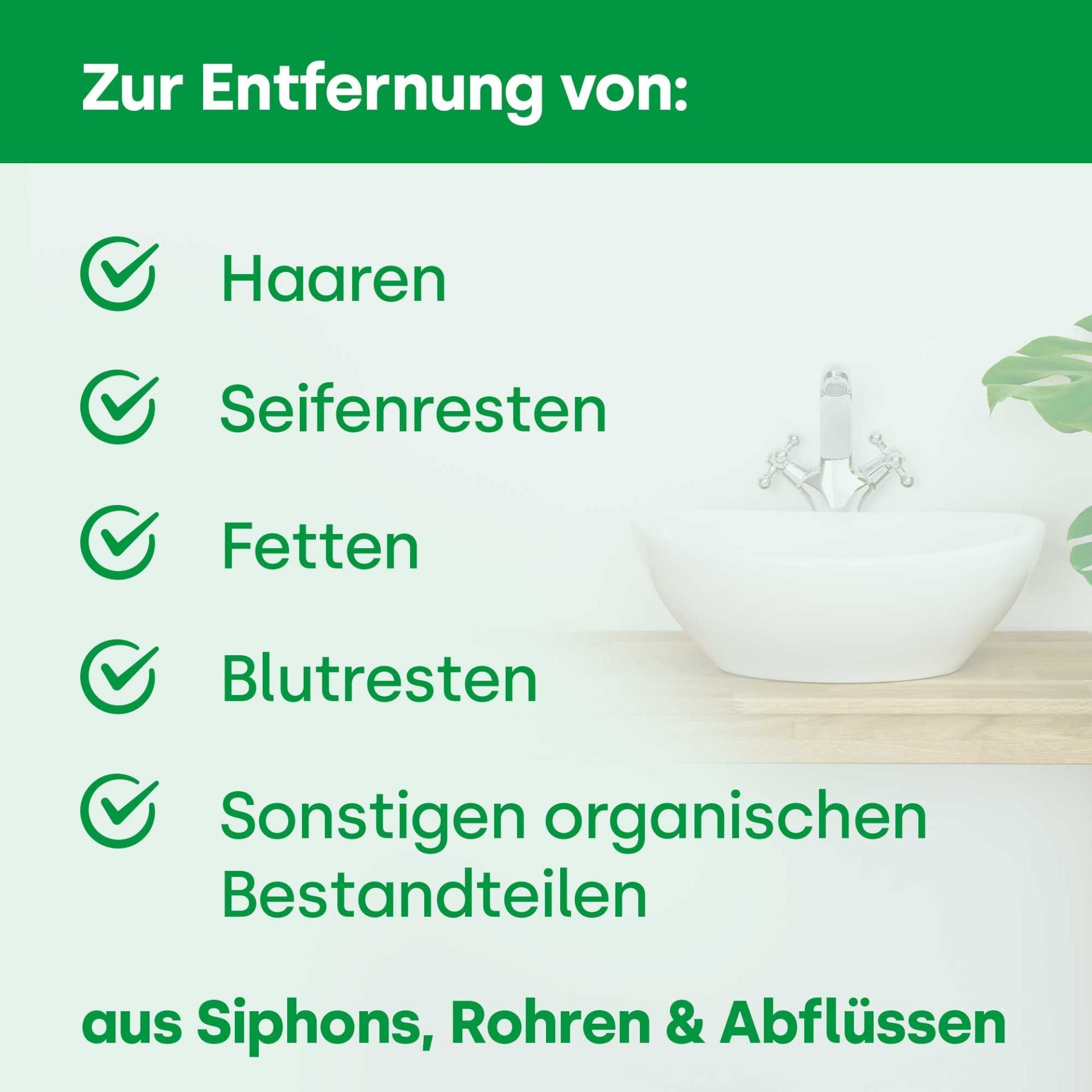 Haar-Weg Detergente per scarichi 1000ml