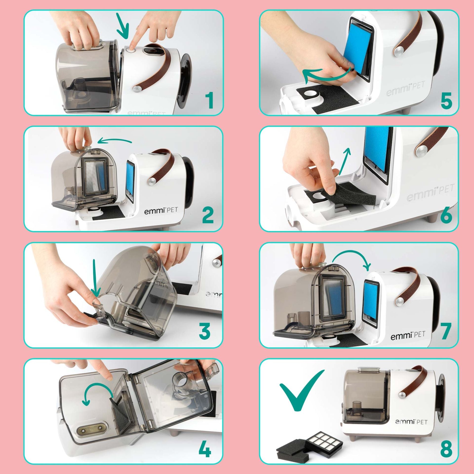 Kit de aseo de repuesto para filtro Pro