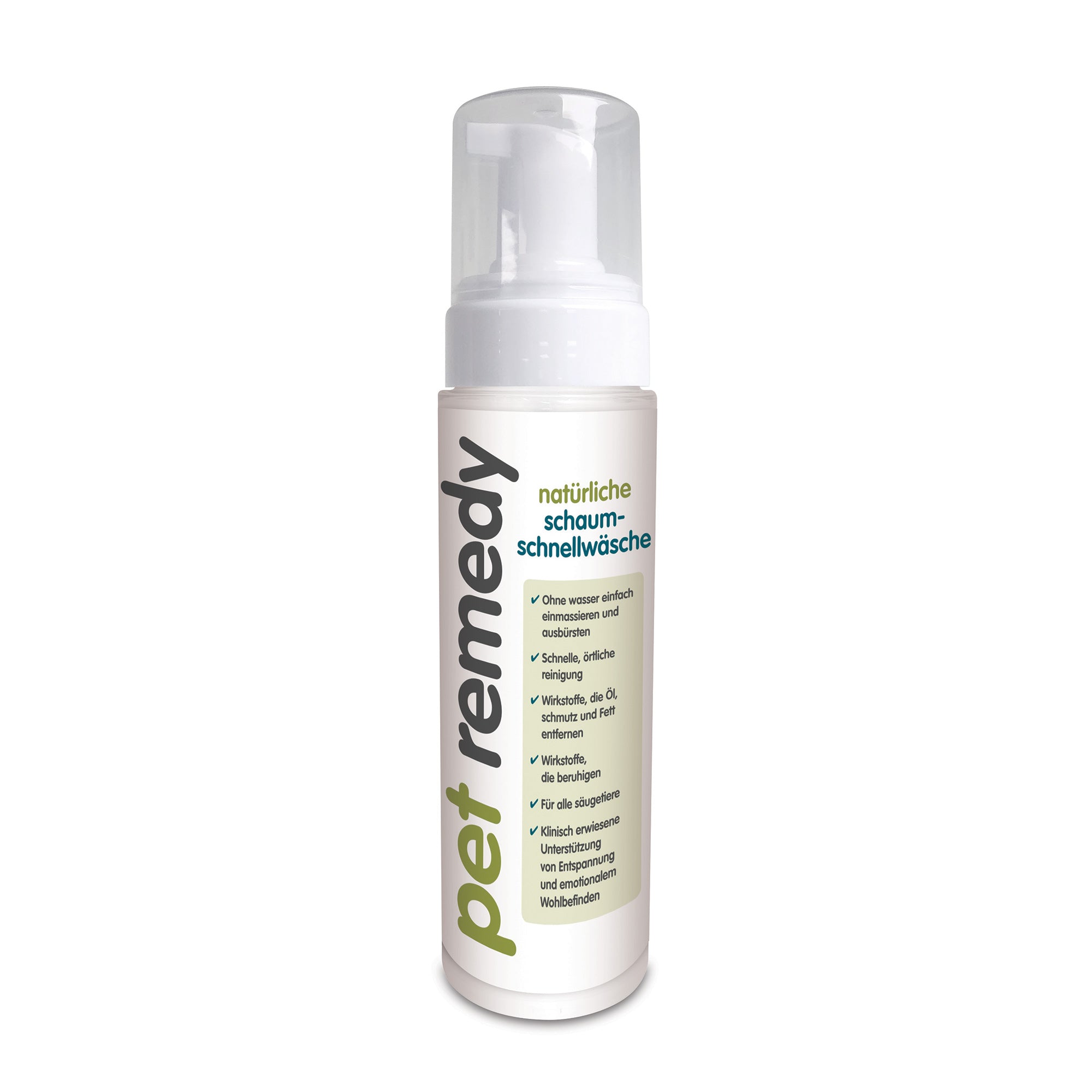 Pet Remedy Lavage rapide à la mousse naturelle
