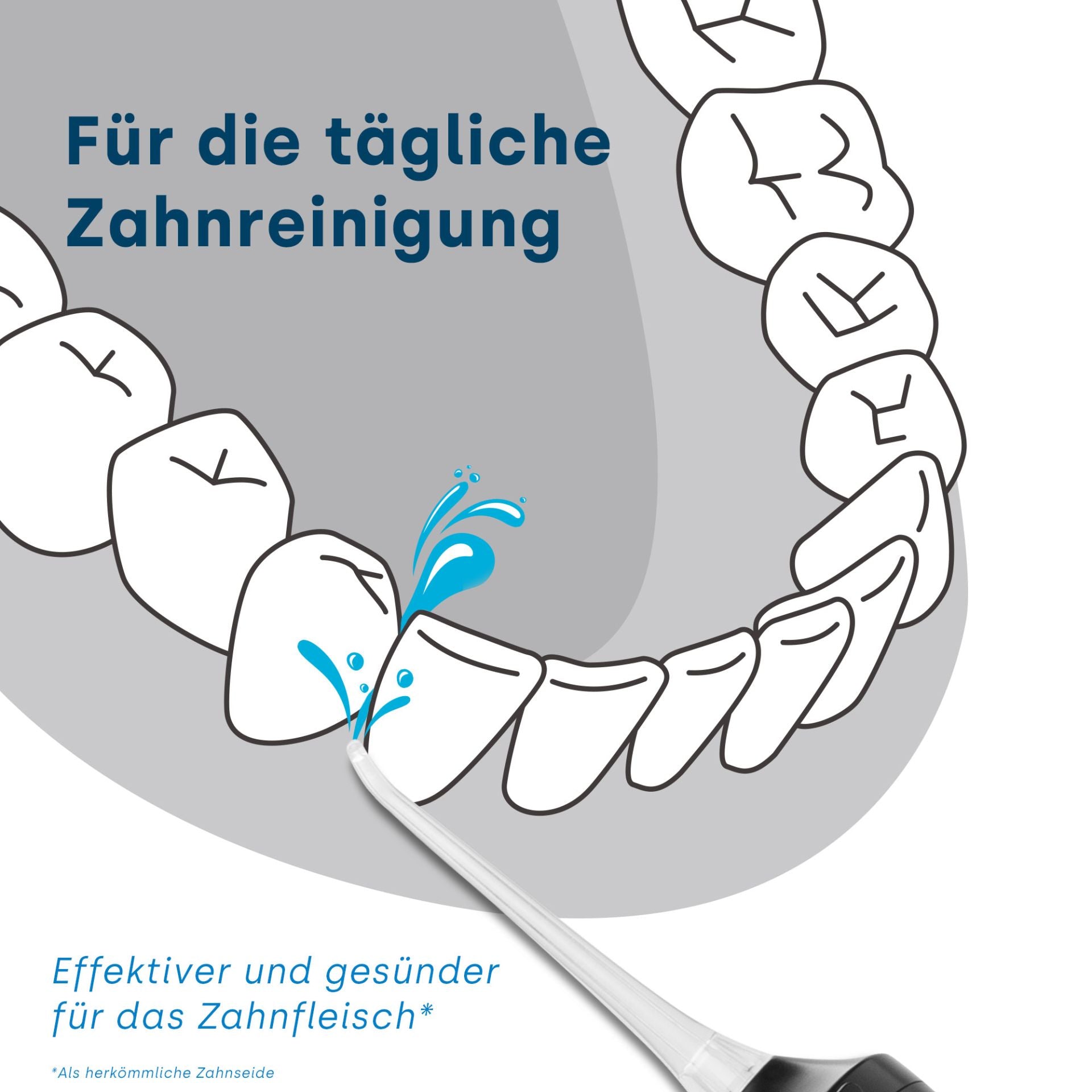 Ersatzdüsen für Munddusche 4er Pack