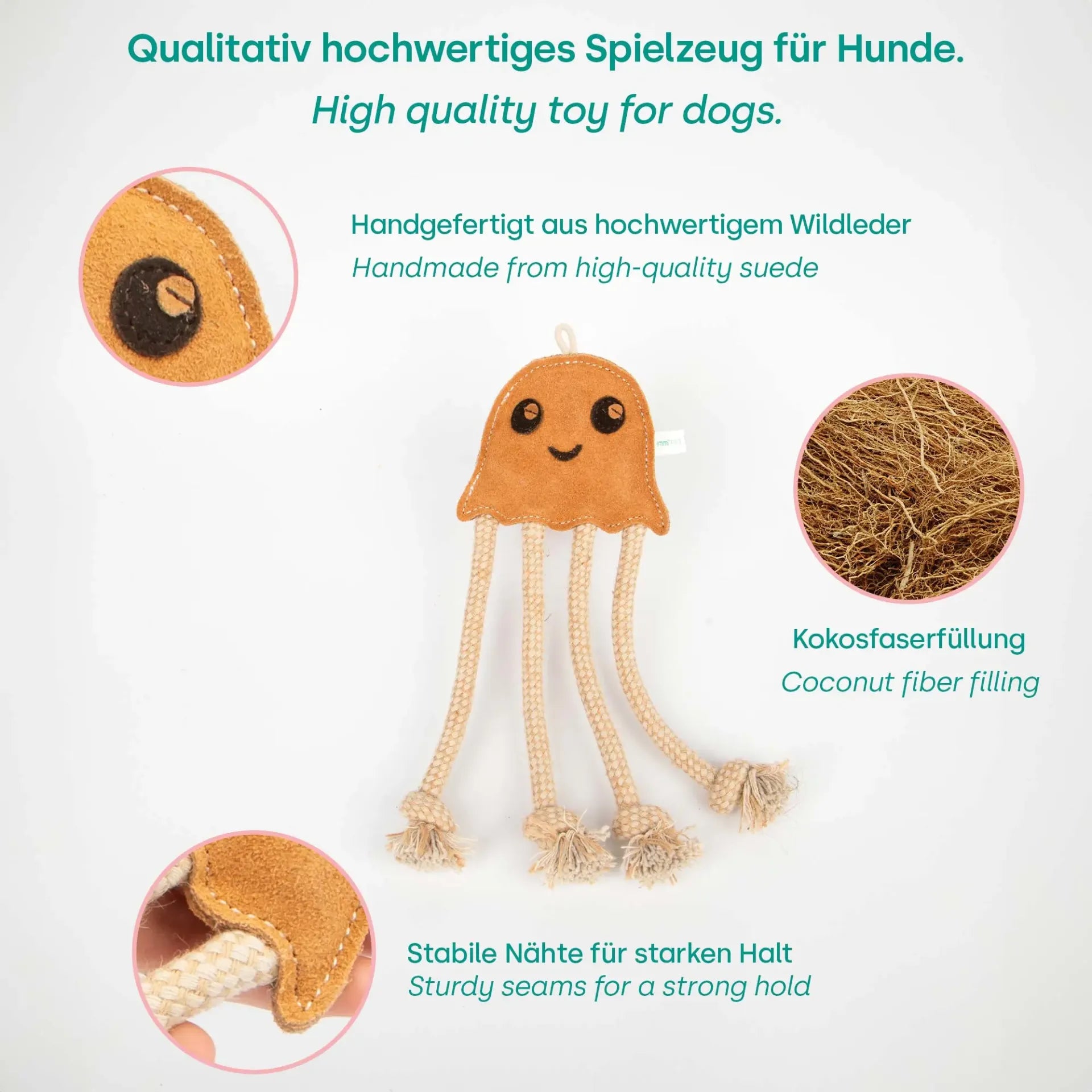 tug toy jellyfish