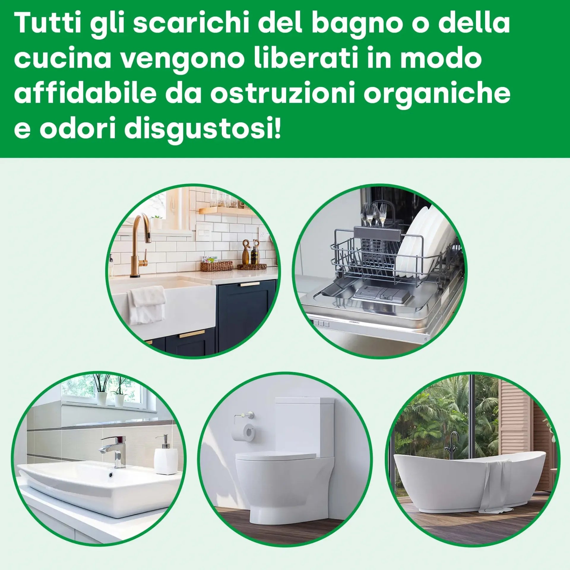 Haar-Weg Detergente per scarichi 1000ml