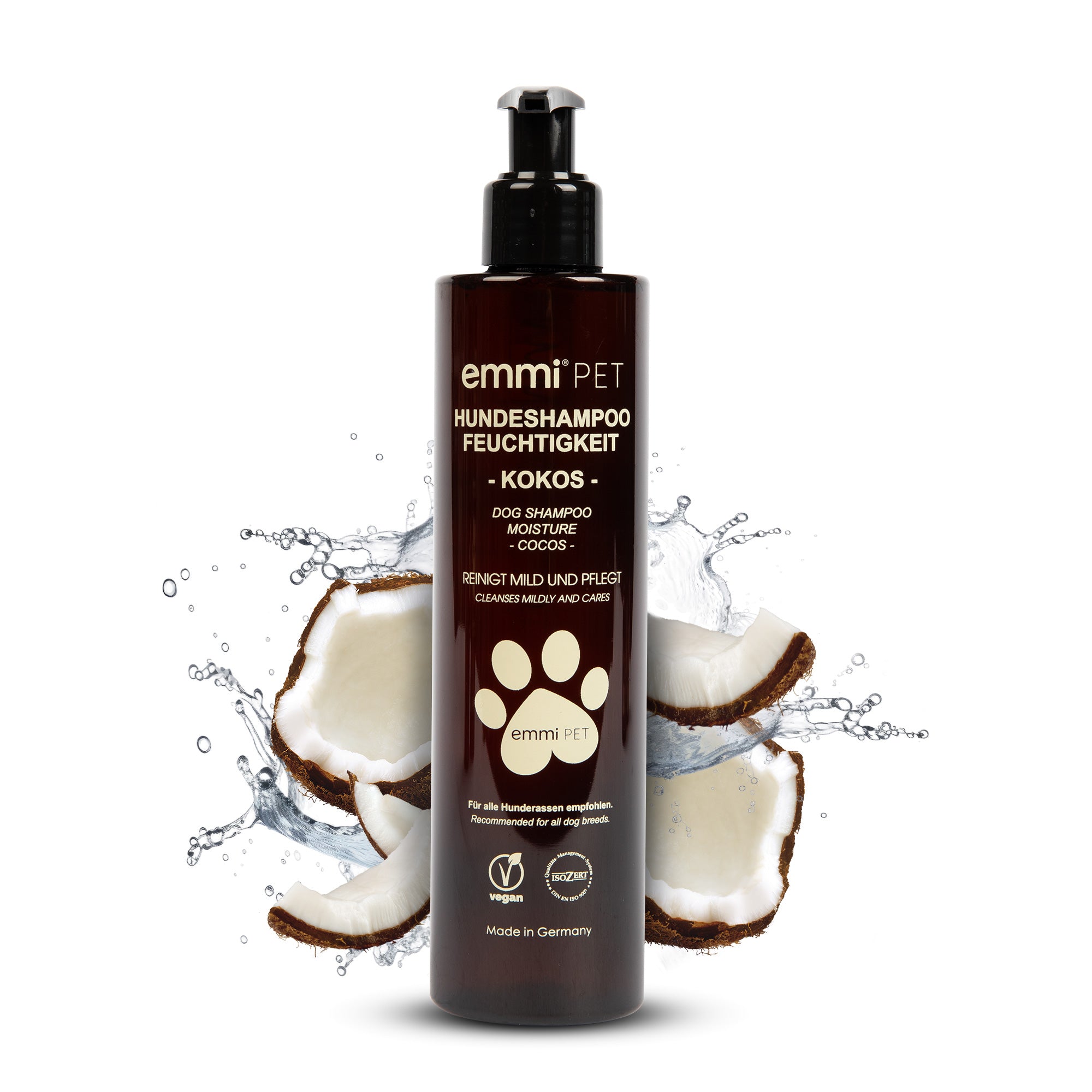 emmi-pet Shampooing pour chiens Humidité Coco 250ml