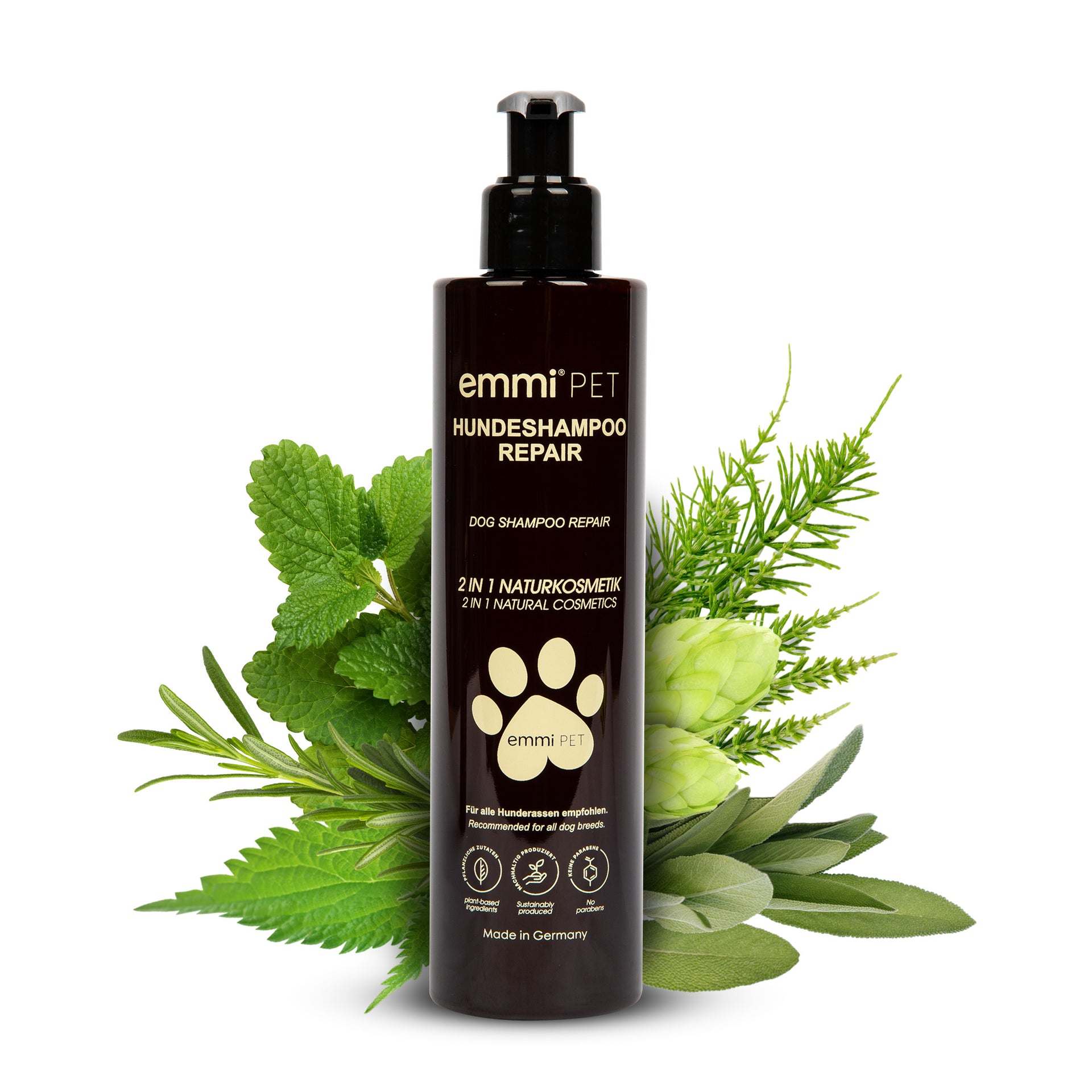 Dog Shampoo 2in1 Natural Repair – Care for skin & coat