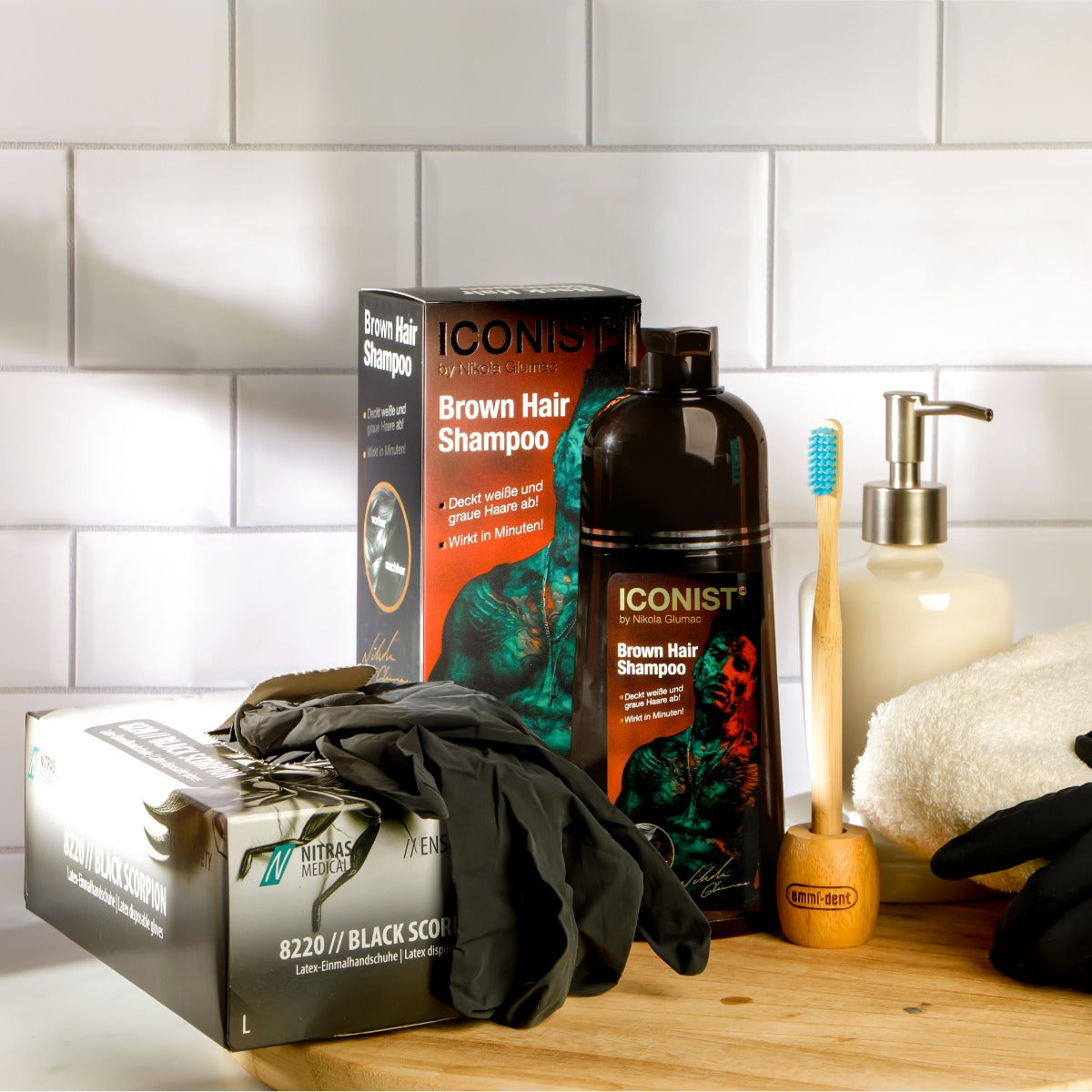 ICONIST Brown Hair Shampoo by Nikola Glumac