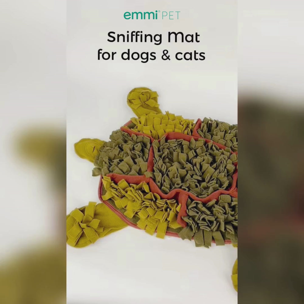 Tapis à renifler pour chiens Tortue