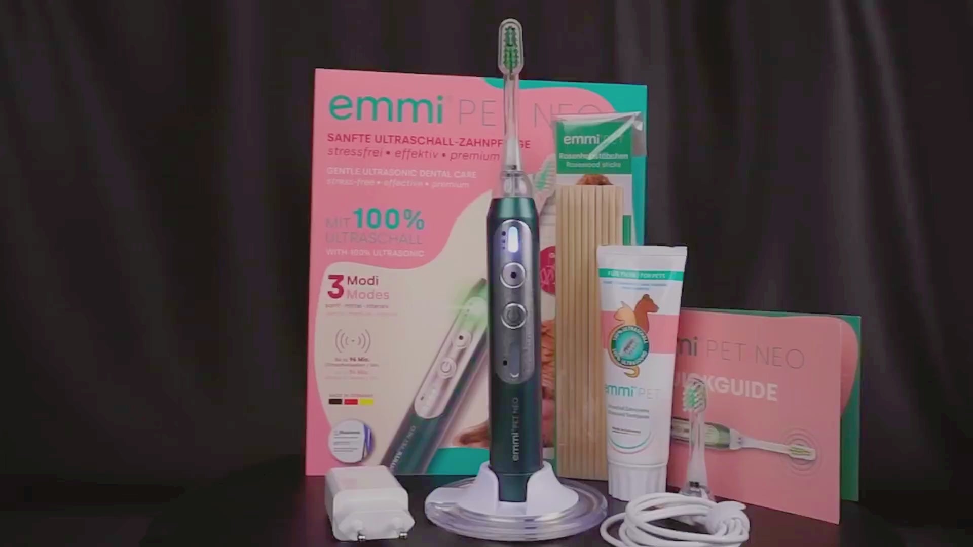 Ultrasonic Toothbrush for Dogs – emmi PET NEO | Stress-free