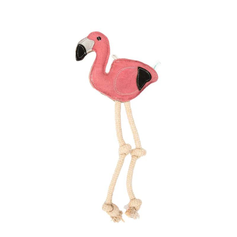 Flamingo tug toy